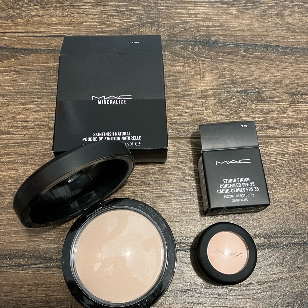 MAC complexion products